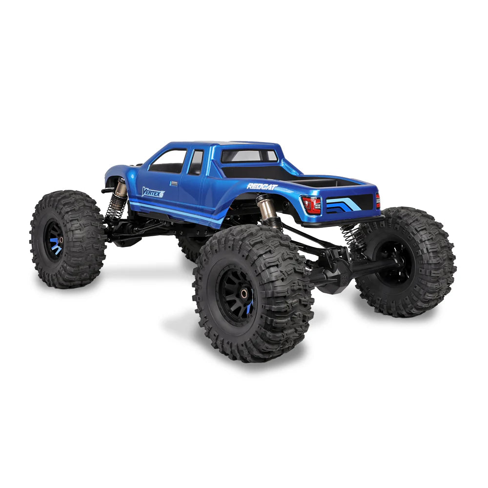 Redcat RER41192 Vertex-6 Crawler 1/6 RTR 4WD Electric Brushless Rock Crawler (Blue) w/2.4GHz Radio