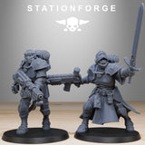 3D Printed Vadalites Brotherhood by StationForge Miniatures