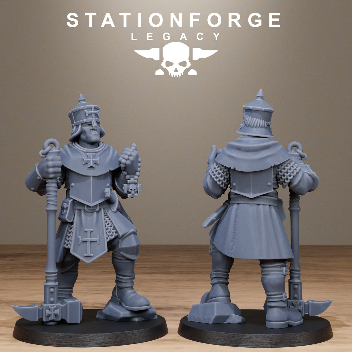 3D Printed Thorncrest Trackers by StationForge Miniatures