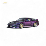 MicroTurbo Nissan 180SX Spirit Rei Purple Chameleon 1:64