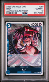 2023 ONE PIECE JAPANESE AWAKENING OF THE NEW ERA HINA #50 - PSA GEM MT 10