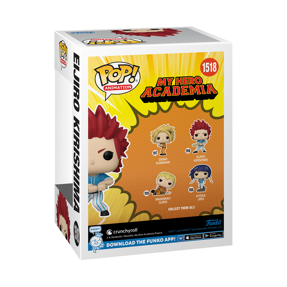 POP! Animation: My Hero Academia: Hero League Baseball - Kirishima