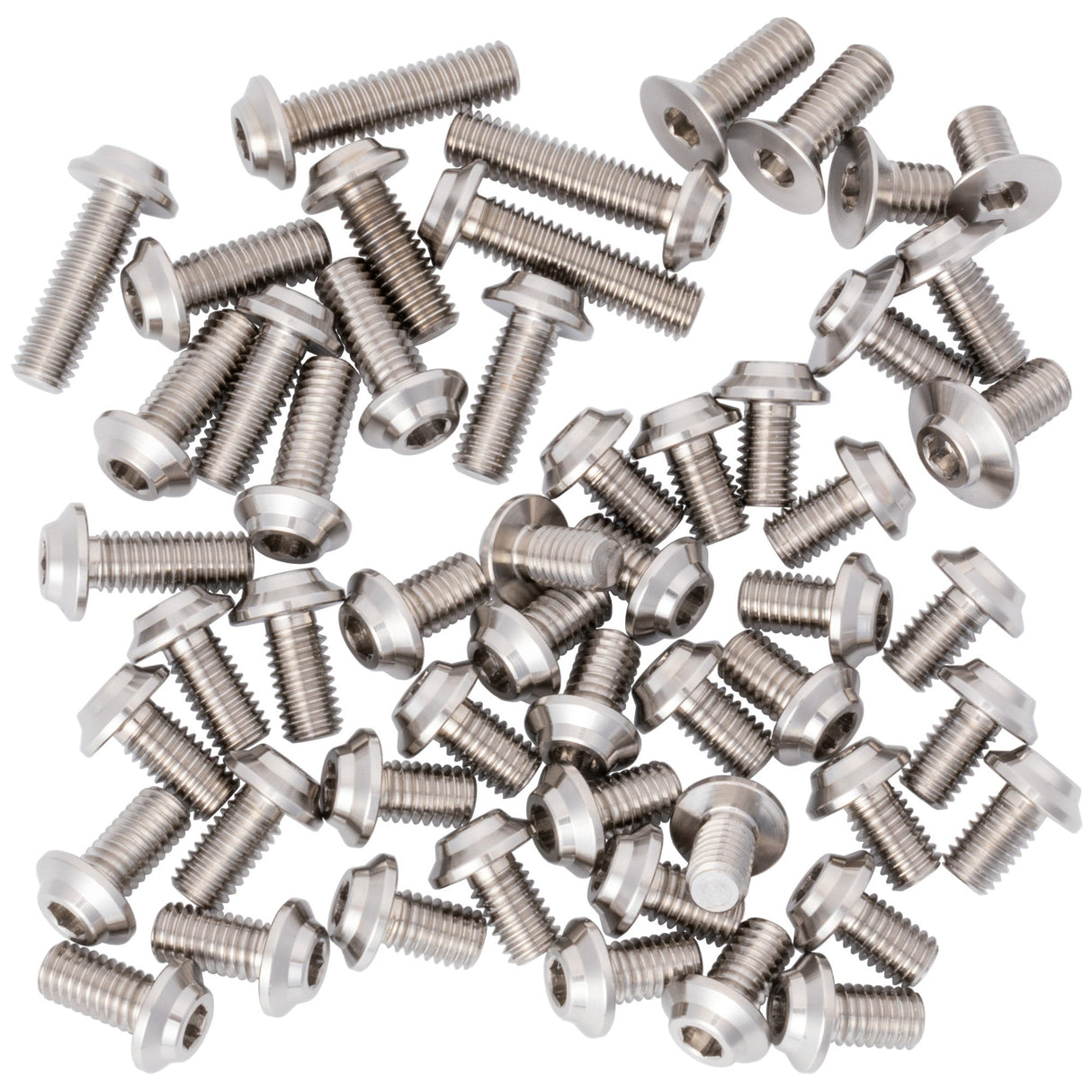 1up Racing Pro Duty Titanium Upper Screw Sets - Older Fitments