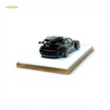 404ERROR Porsche Taycan Black with Roof Box 1:64