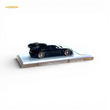 404ERROR Porsche Taycan Black with Roof Box 1:64