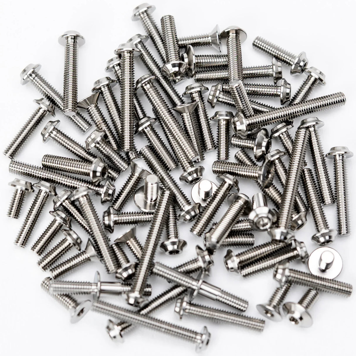 1up Racing Pro Duty Titanium Upper Screw Set - Axon TC10/4