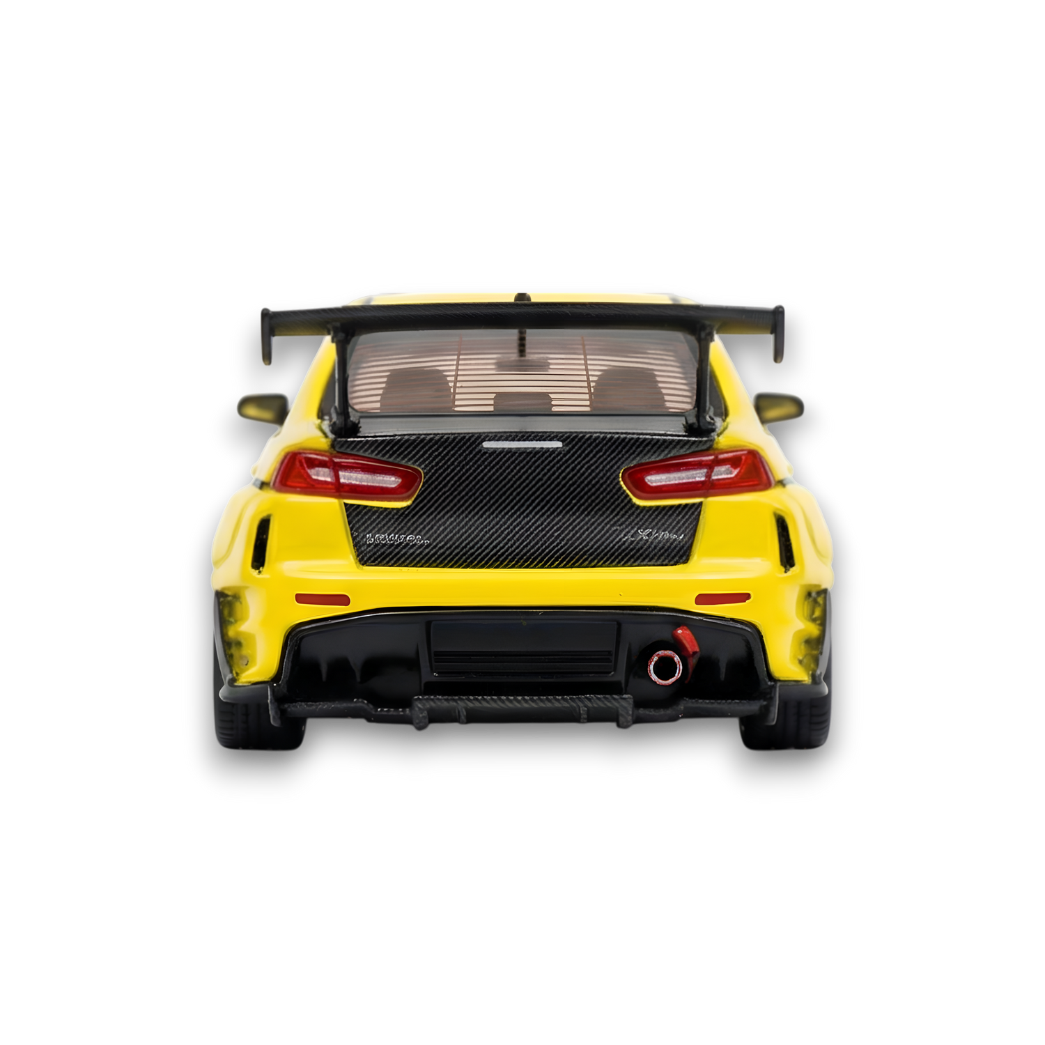 404ERROR Mitsubishi Evolution X Varis Widebody Yellow 1:64