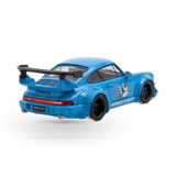 Mini Station Porsche 911 964 RWB HIDEYOSHI blue 1:64