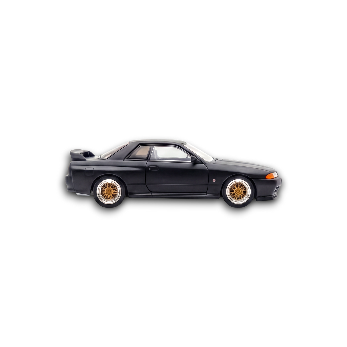 Inno64 Nissan Skyline GT-R R32 Matt Black "THE DIECAST COMPANY" Special Edition 1:64
