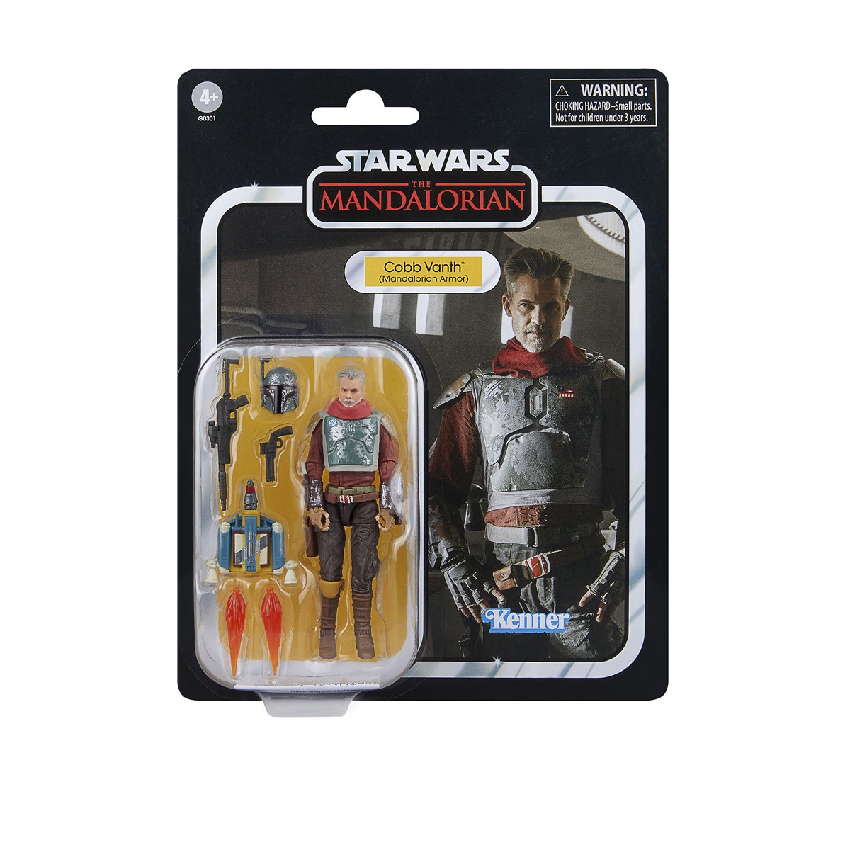 Star Wars The Vintage Collection Cobb Vanth (Mandalorian Armor) Deluxe 3 3/4-Inch Action Figure