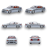 YM Model BMW E46 Alpina B3 Titan Silver 1:64