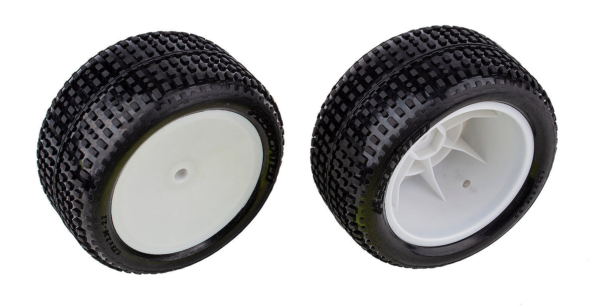 Team Associated ASC72019 RB10 Rear Wheels Tires