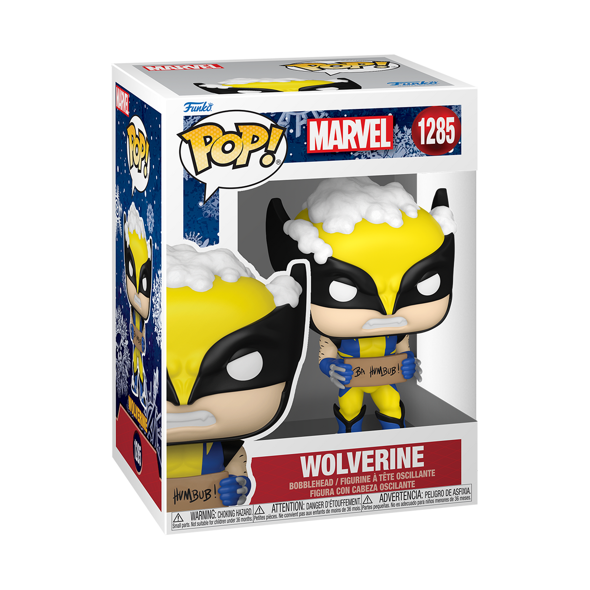 POP! Marvel: Holiday - Wolverine w/ Sign