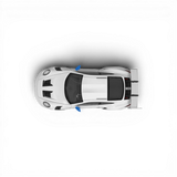 TPC Porsche 911 GT3 RS White Blue Wheels 1:64