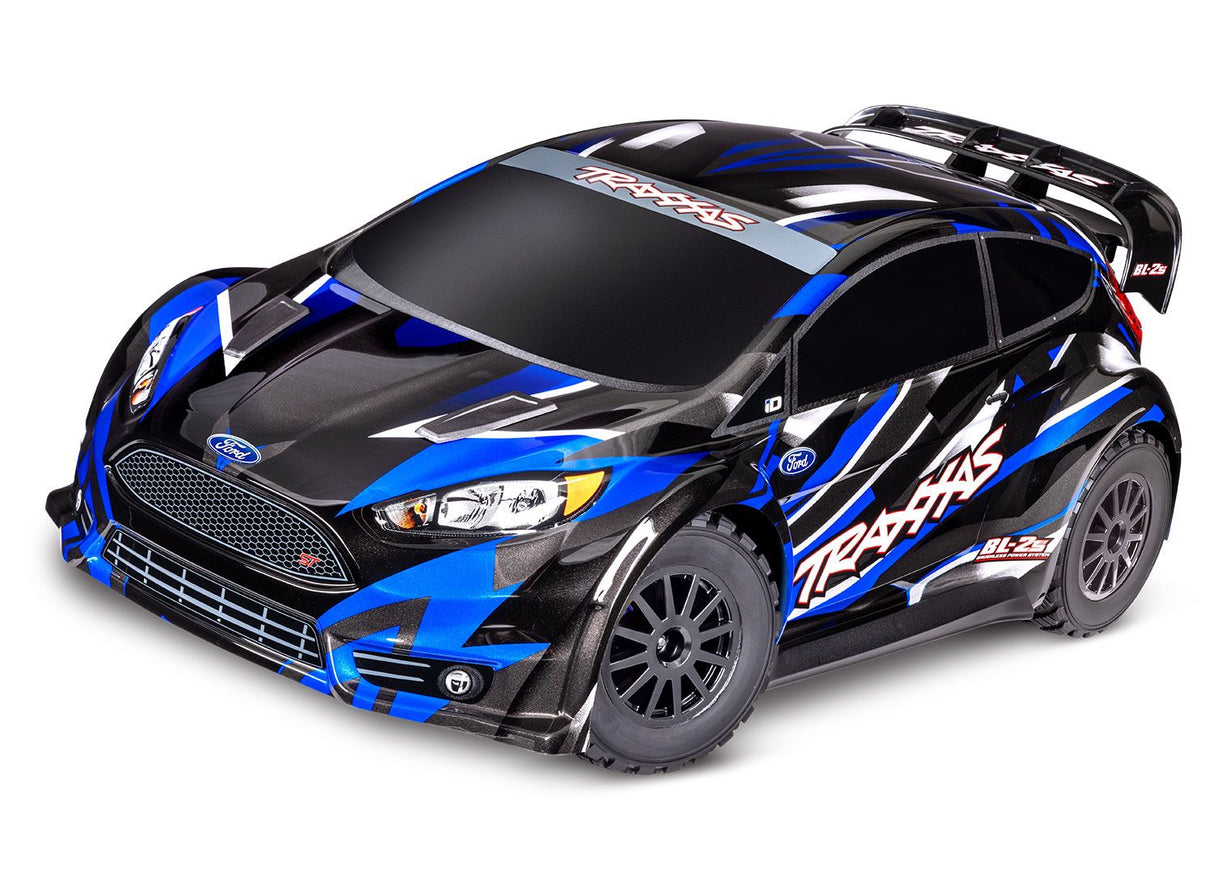 TRAXXAS 74154-4 BLUE Ford Fiesta ST Rally BL-2s