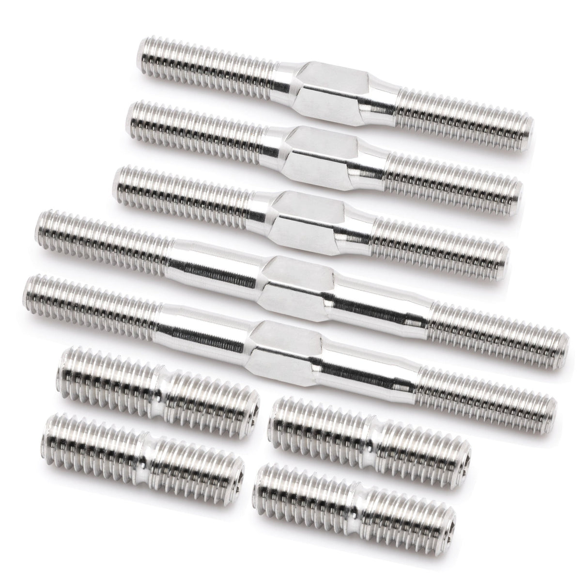 1up Racing Pro Duty Titanium Turnbuckle Set - Mugen MTC-2R & MTC-2F
