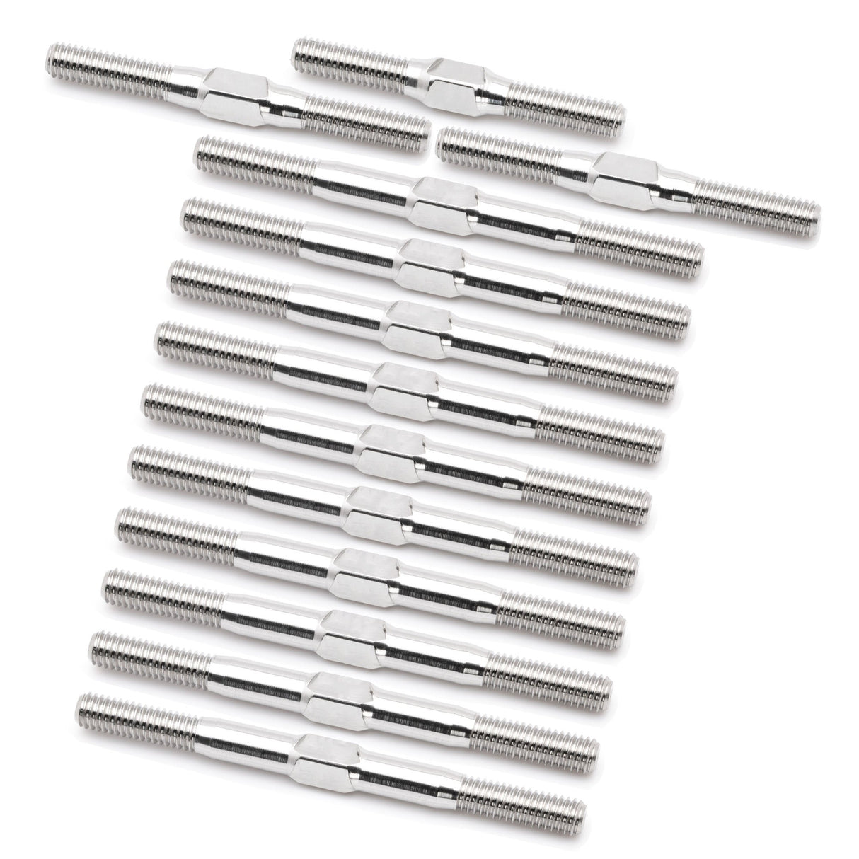 1up Racing Pro Duty Titanium Turnbuckle Set - XRAY X4 '25 - Hillbilly Upper Links