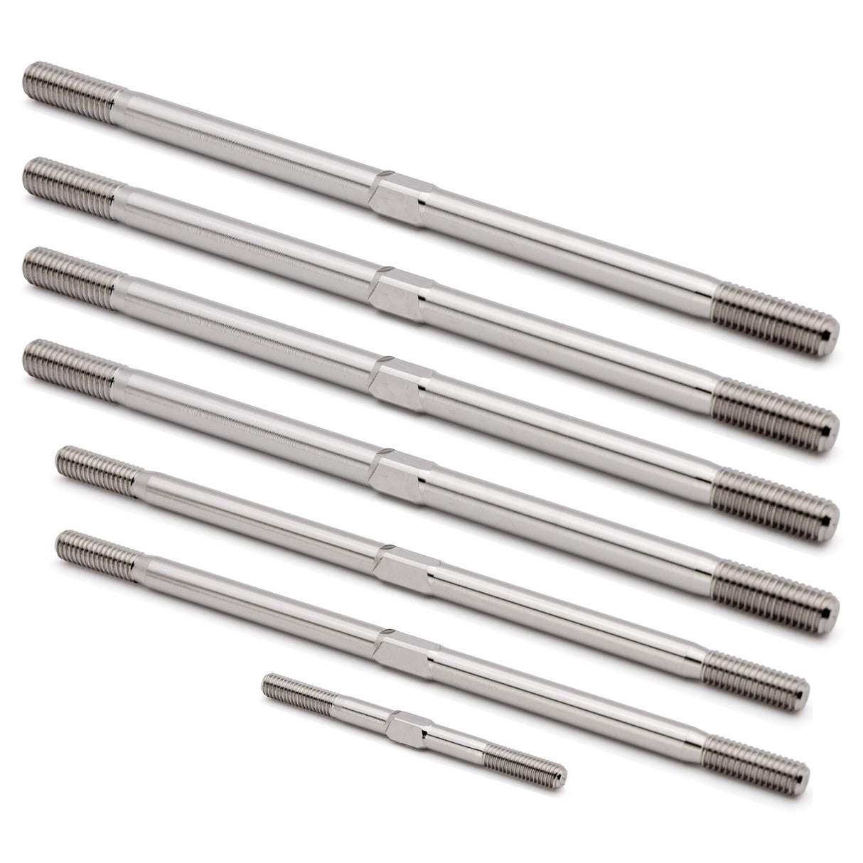 1up Racing Pro Duty Titanium Turnbuckle Set - Tekno NT48 2.2