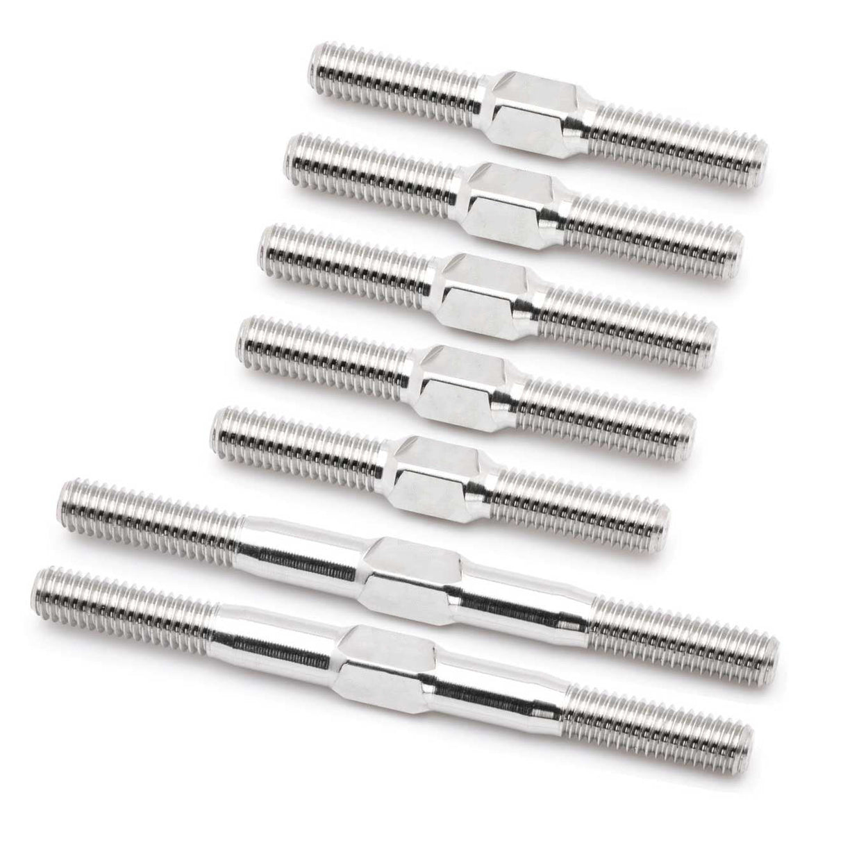 1up Racing Pro Duty Titanium Turnbuckle Set - Exotek F1 Ultra R5 / CW