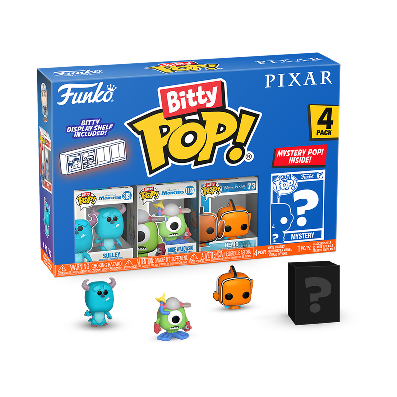 Bitty Pop! Pixar 4-Pack