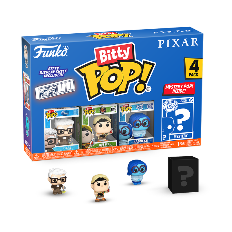 Bitty Pop! Pixar 4-Pack