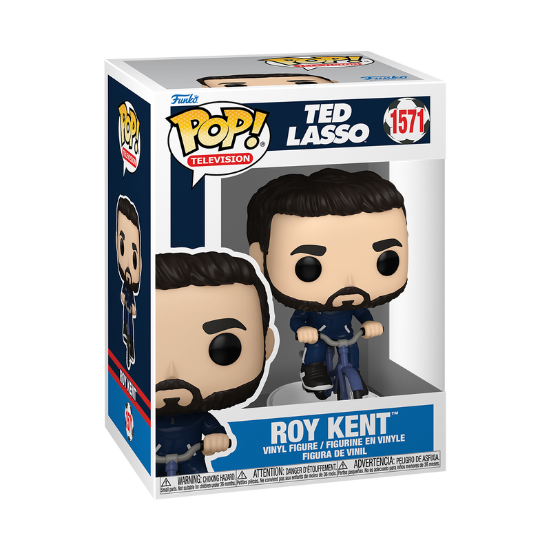 (PRE-ORDER) POP! TV: Ted Lasso– Roy Kent on Bike