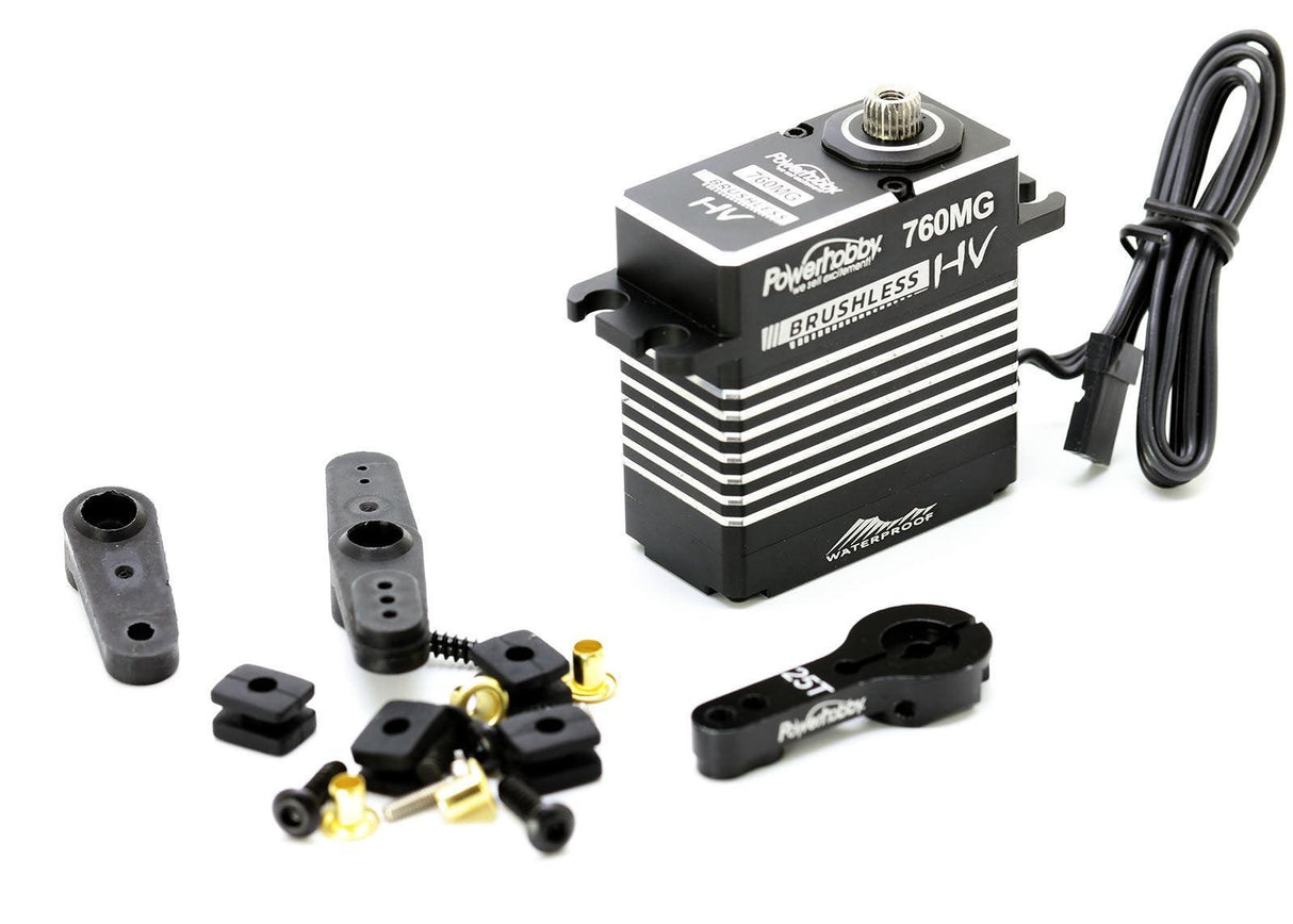 Powerhobby 760MG Monster Troque Waterproof Steel Gear Brushless Servo