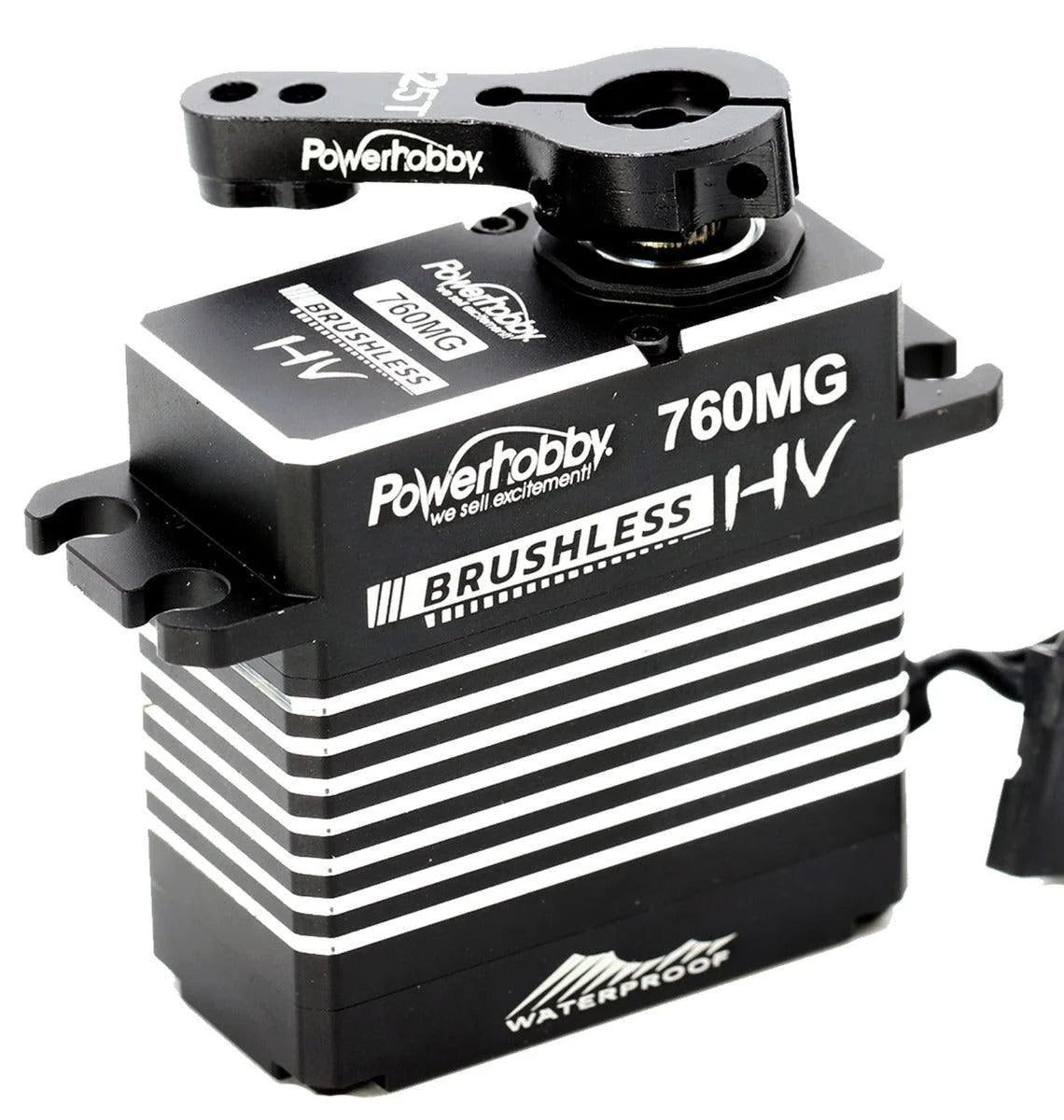 Powerhobby 760MG Monster Troque Waterproof Steel Gear Brushless Servo