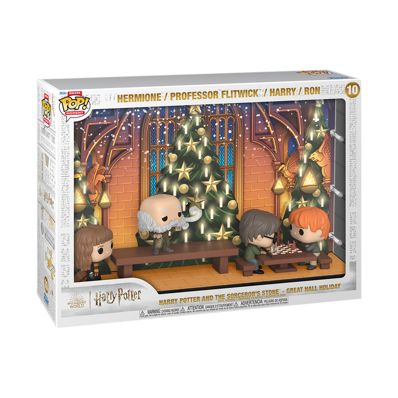 (PRE-ORDER) POP! Moments DLX: Harry Potter - Great Hall Holiday