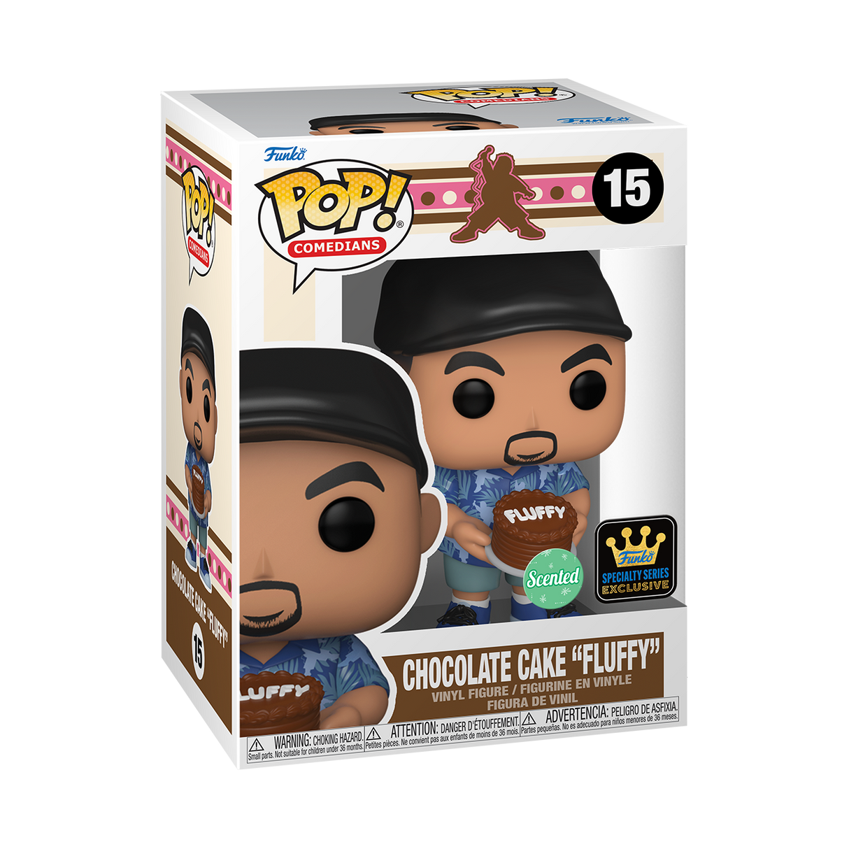 POP! Comedians: Fluffy w/ Cake (SC) (Specialty Series Exclusive)
