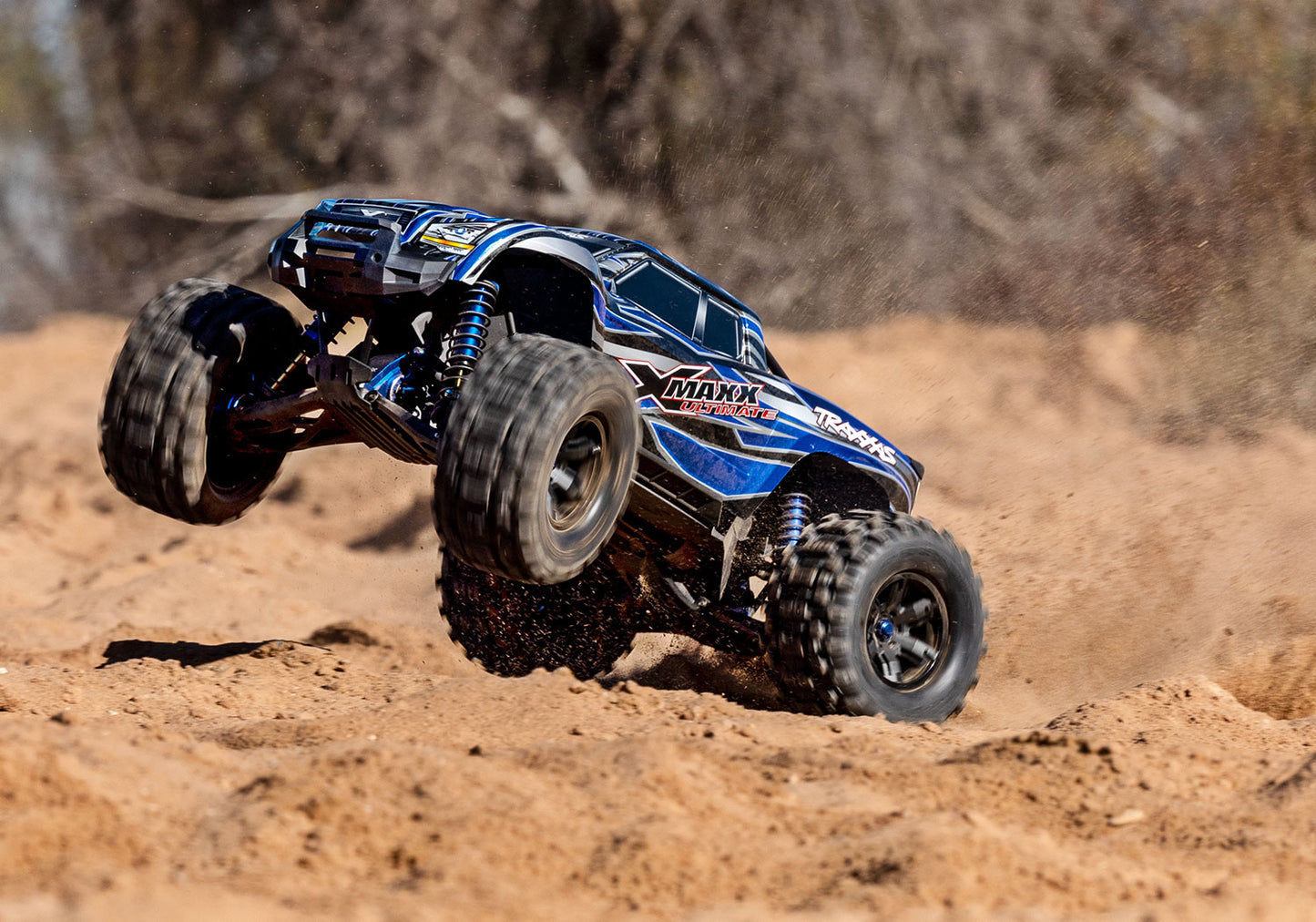 TRAXXAS 77097-4 BLUE X-Maxx 8S Ultimate EDITION AVAILABLE IN STORES ONLY