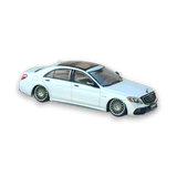 Rhino Model AMG S63 S Class W222 Matte Silver 1:64