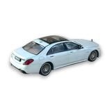 Rhino Model AMG S63 S Class W222 Matte Silver 1:64