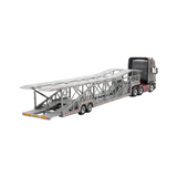 Flame Scania Car Carrier Transport Truck Grey Red 1:64 - Limited to 299 Pcs