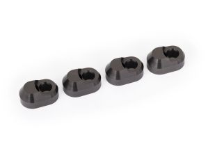 TRAXXAS 7743-GRAY SUSP PIN RETAINER ALUM GRAY (4)