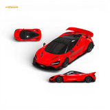 SUPCAR McLaren 720S Red 1:64