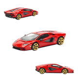 PopRace Lamborghini Countach LPI-800 Rosso 1:64
