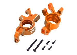 TRAXXAS 7836-ORNG STEERING BLOCKS ALUM ORNG