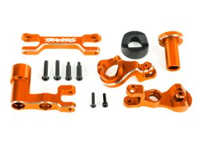 TRAXXAS 7843-ORNG STEERING BELLCRANKS ALUM ORNG