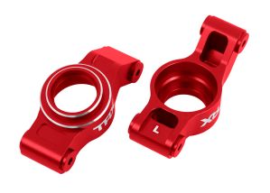 TRAXXAS 7852-RED STUB AXLE CARRIERS ALUM RED L/R