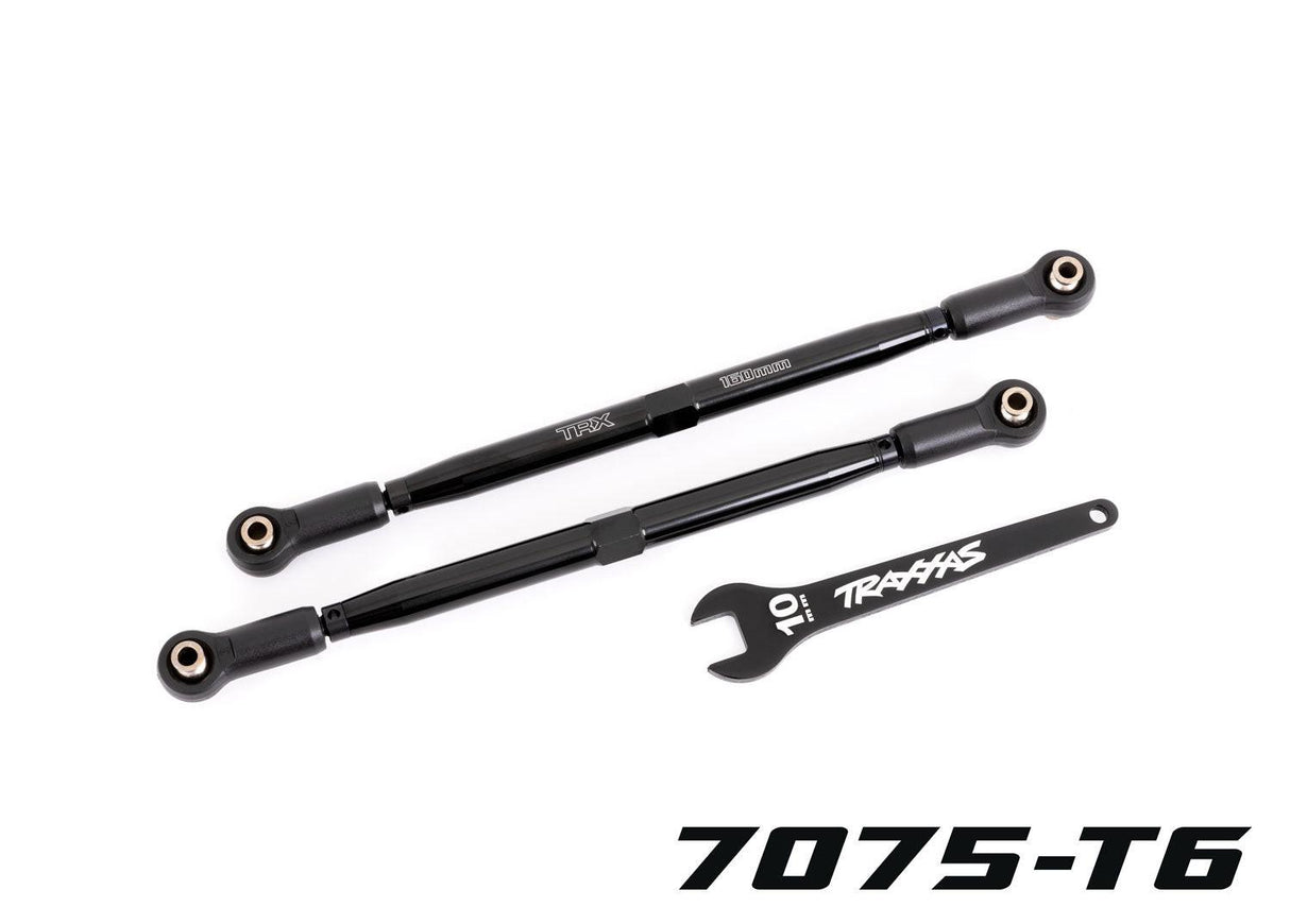Traxxas 7897A Black 188mm WideMaxx TUBES Aluminum Toe Links X-Maxx XRT
