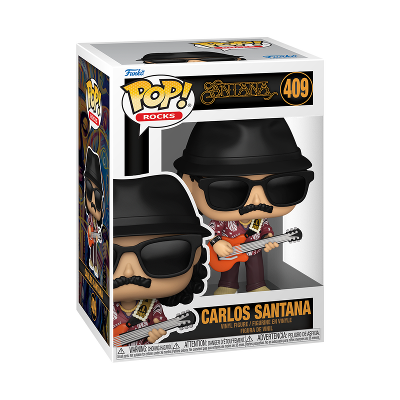 (PRE-ORDER) POP! Rocks: Carlos Santana