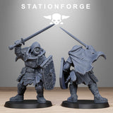 3D Printed RoyalGuard Bloodwardens by StationForge Miniatures