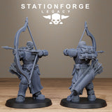3D Printed Solaris Archers by Stationforge Miniatures