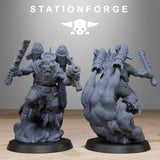 3D Printed Orkaz Flyers by StationForge Miniatures