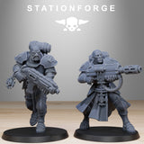 3D Printed Vadalites Brotherhood by StationForge Miniatures