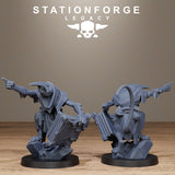 3D Printed Rotfang Plague Bearers by Stationforge Legacy Miniatures