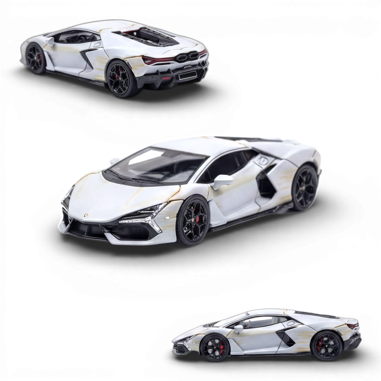 Flame Revuelto - Matte Gray 1:64 Resin