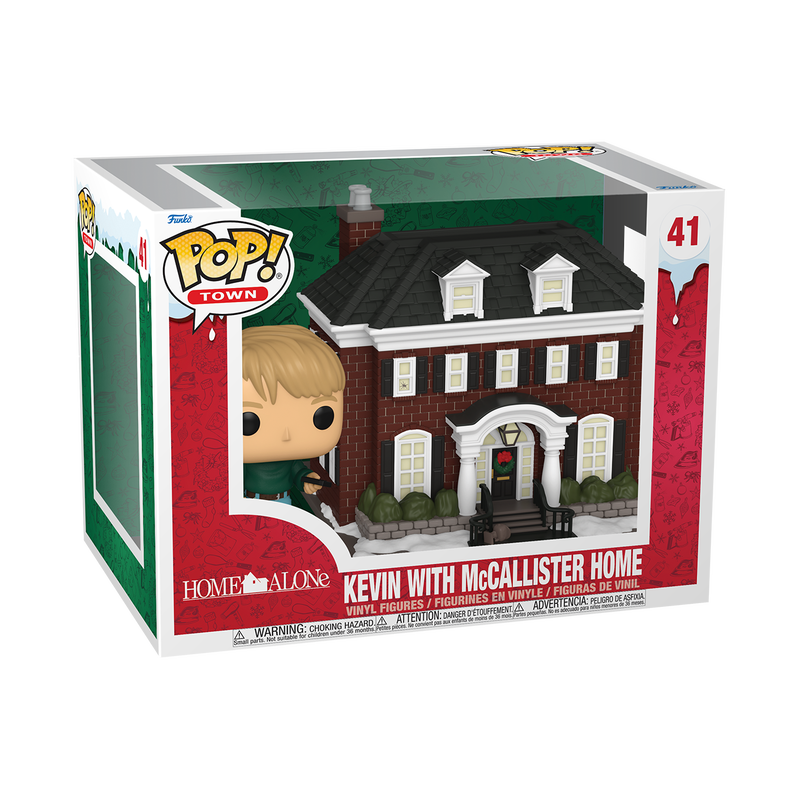 (PRE-ORDER) POP! Town: Home Alone- Kevin w/Home