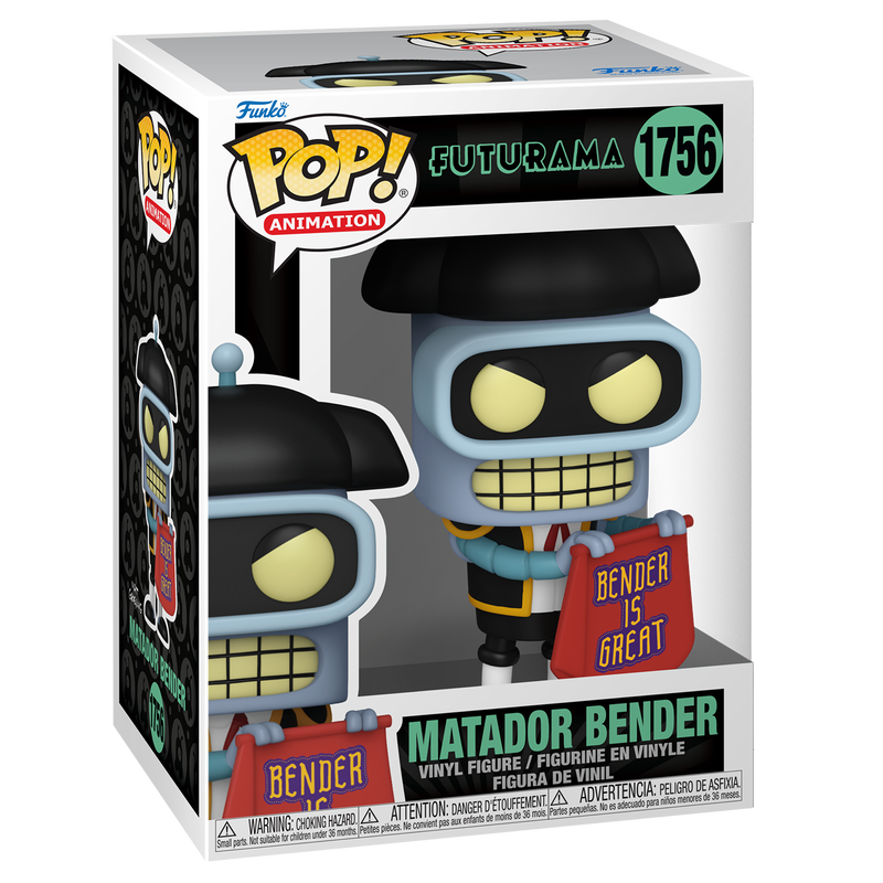 (PRE-ORDER) POP! TV: Futurama S4- Matador Bender
